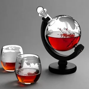 Creative Globe  Decanter Set