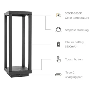 Cordless LED Table Lamp